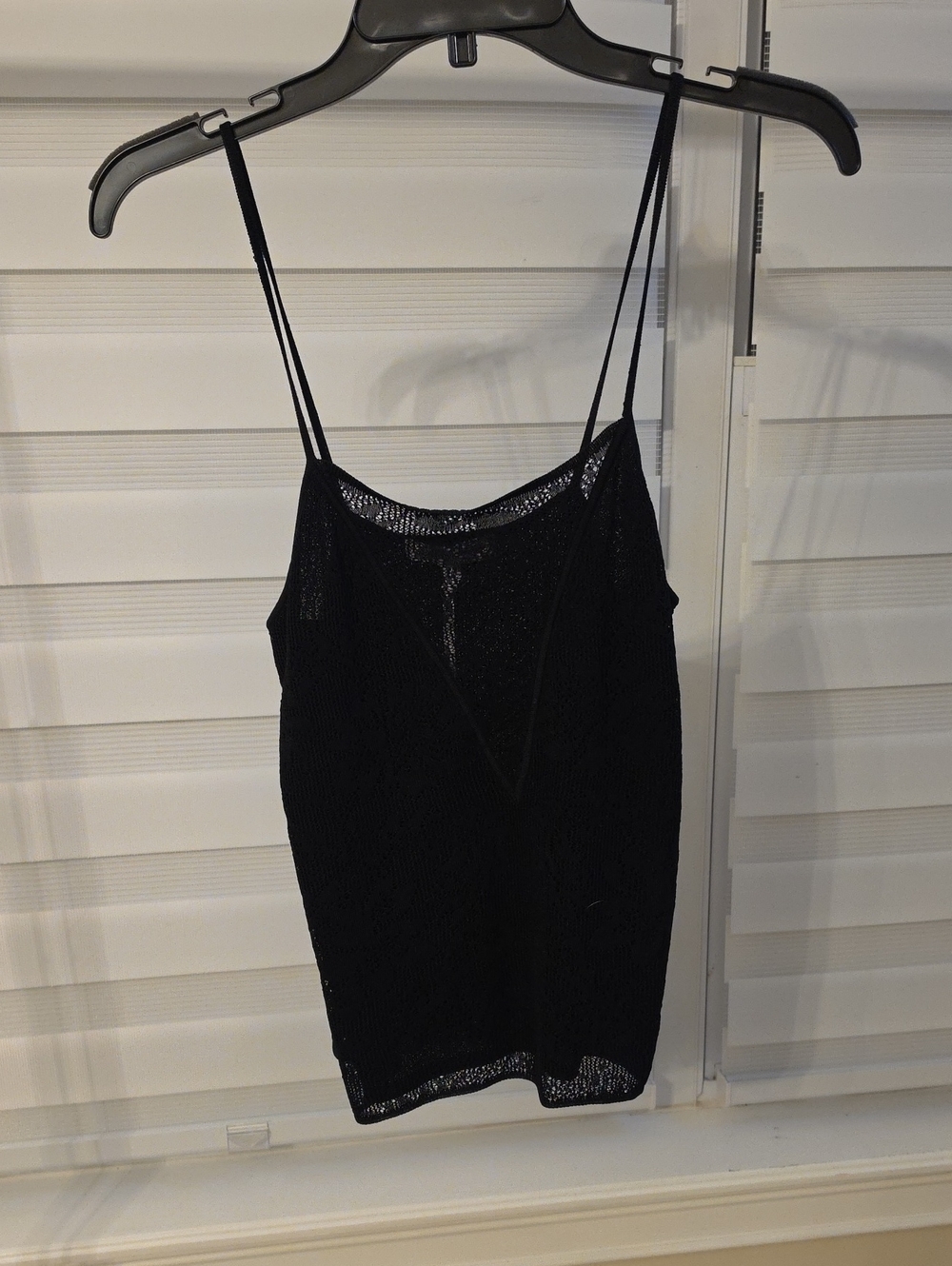 TORN BY RONNY KOBO Camisole  Tank Black Size M